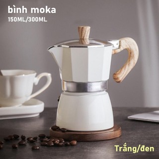 Cà phê Mocha Espresso Jar Máy pha cà phê Ý Mocha Jar Thiết bị pha cà phê với vòng bột 150ml/300ml