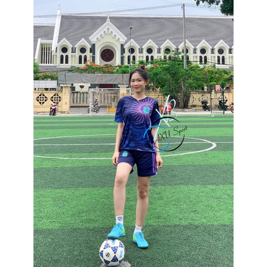 ÁO BÓNG ĐÁ TUYỂN ARGENTINA TÍM BẢN MỚI 2024 - BỘ QUẦN ÁO BÓNG ĐÁ TUYỂN ARGENTINA TÍM MẪU THẬT