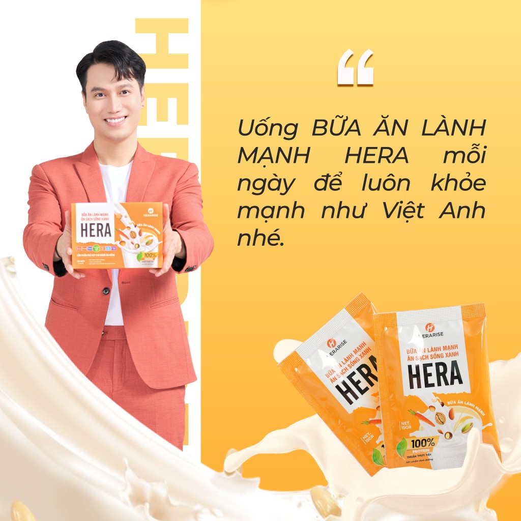 Bữa ăn lành mạnh Hera thay thế bữa ăn cung cấp dinh dưỡng ngũ cốc giảm cân