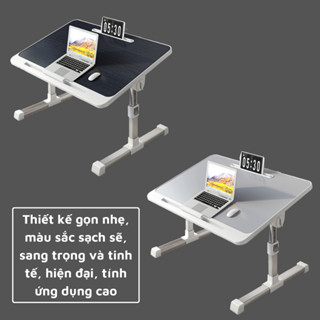  Bàn học gấp gọn ngồi bệt bàn gấp học sinh tiện ích chân T tăng chỉnh 40x60cm 