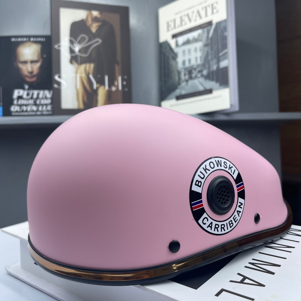 Mũ-Nón bảo hiểm beret chính hãng cao cấp màu hồng .beret giá rẻ nhất,