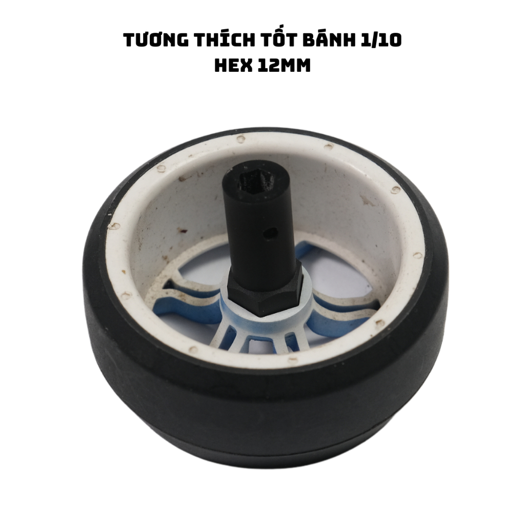 Mô hình Xe Mô tô Nkodok trục lắp bánh 1/10 hoắc drift