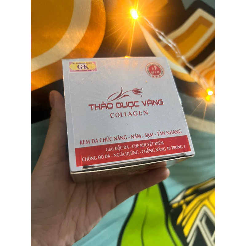 KEM FACE COLLAGEN THẢO DƯỢC VÀNG 15G