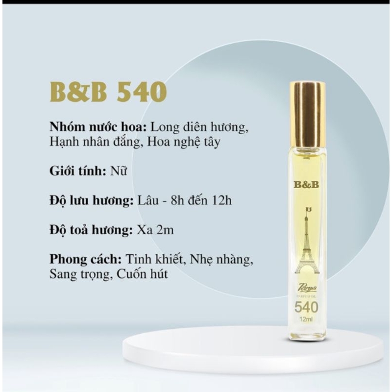 Nước hoa BBQ lưu hương 24h