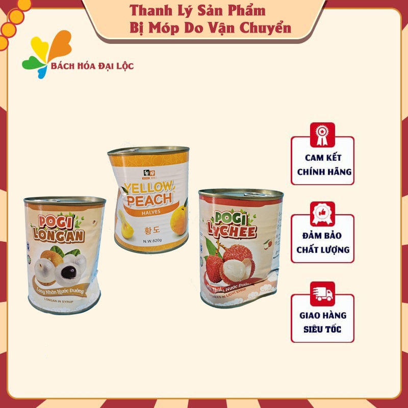 Thanh Lý Sản Phẩm Lon Móp Vỏ Xấu do vận chuyển - Chất lượng đảm bảo 100%