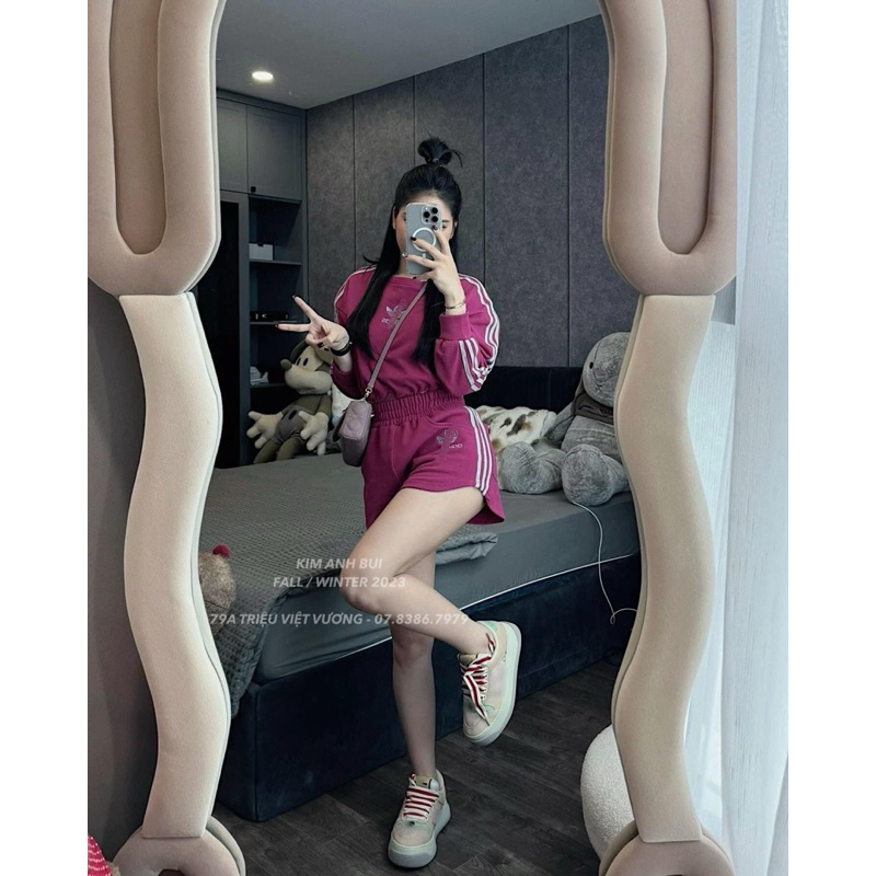 Set D.a.s Màu Hồng Cẩm Kim Anh Bùi