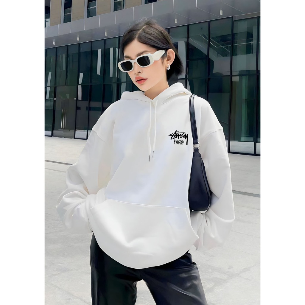 Áo HOODIE PARIS Blackuniverse chất liệu nỉ bông cao cấp