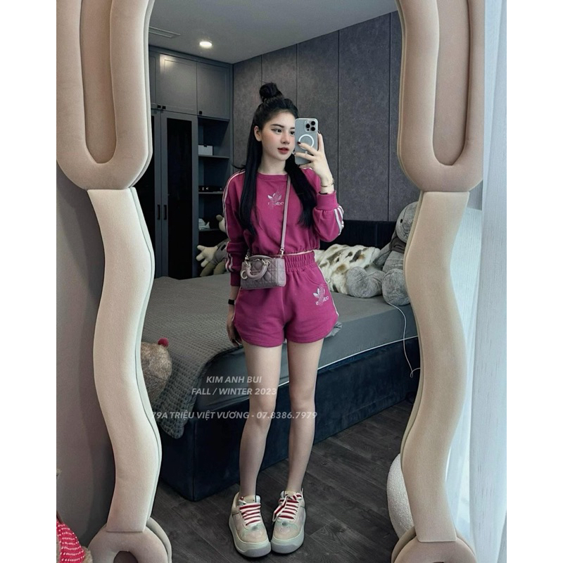 Set D.a.s Màu Hồng Cẩm Kim Anh Bùi