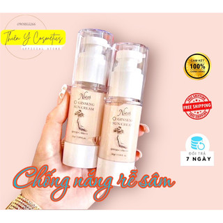 Kem chống nắng nicos - chống nắng vật lý rể sâm nicos spf50+ - thanh nhi nikos beauty