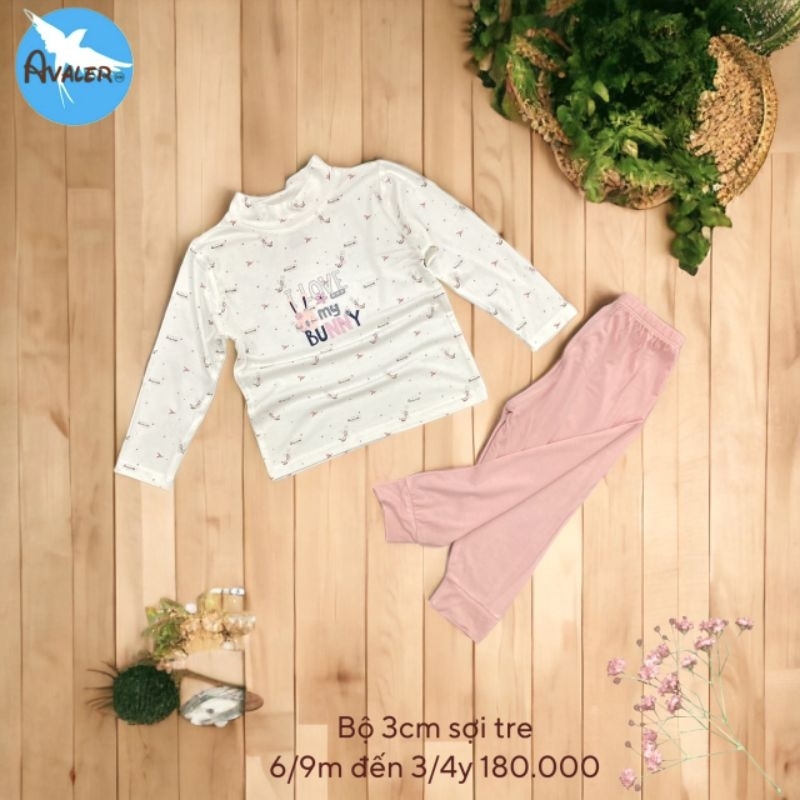 Avaler_ Bộ cổ 3cm Avaler cho bé