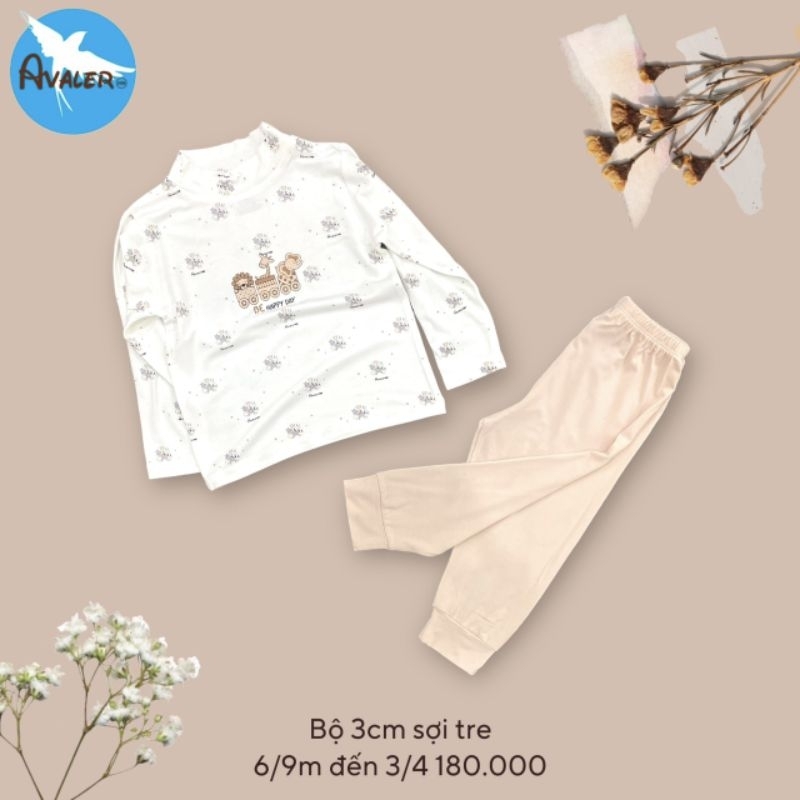 Avaler_ Bộ cổ 3cm Avaler cho bé