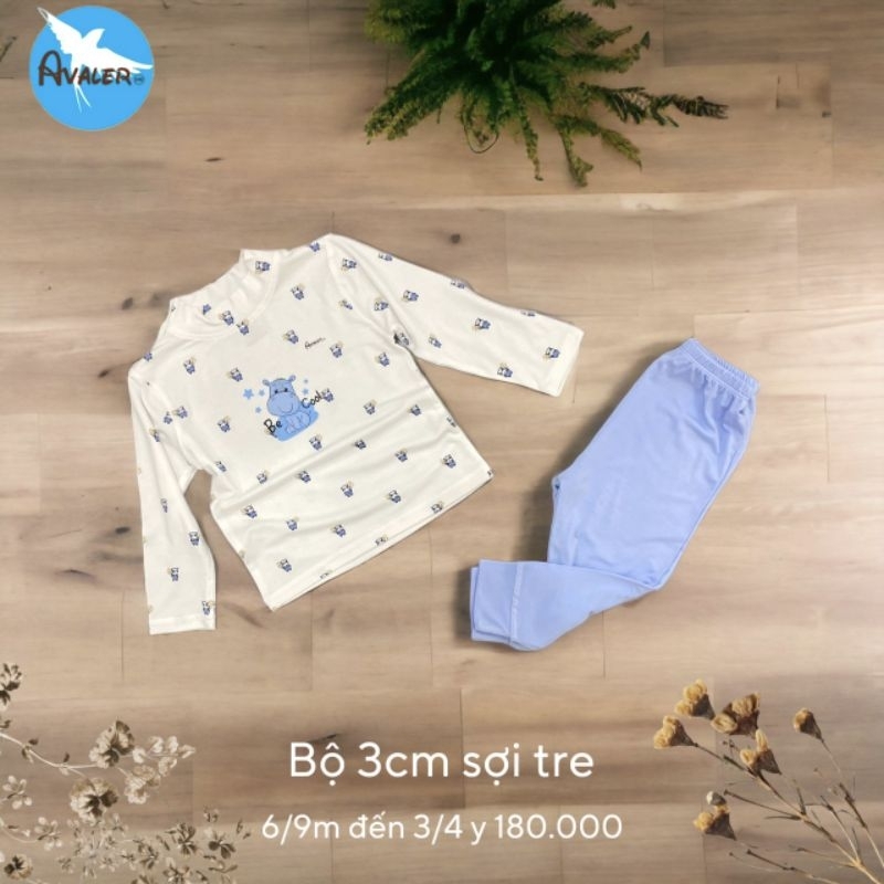 Avaler_ Bộ cổ 3cm Avaler cho bé