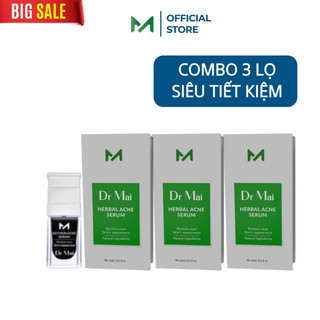 Dr Mai, Serum sạch mụn Dr Mai 6ml, lựa chọn hoàn hảo cho làn da mụn