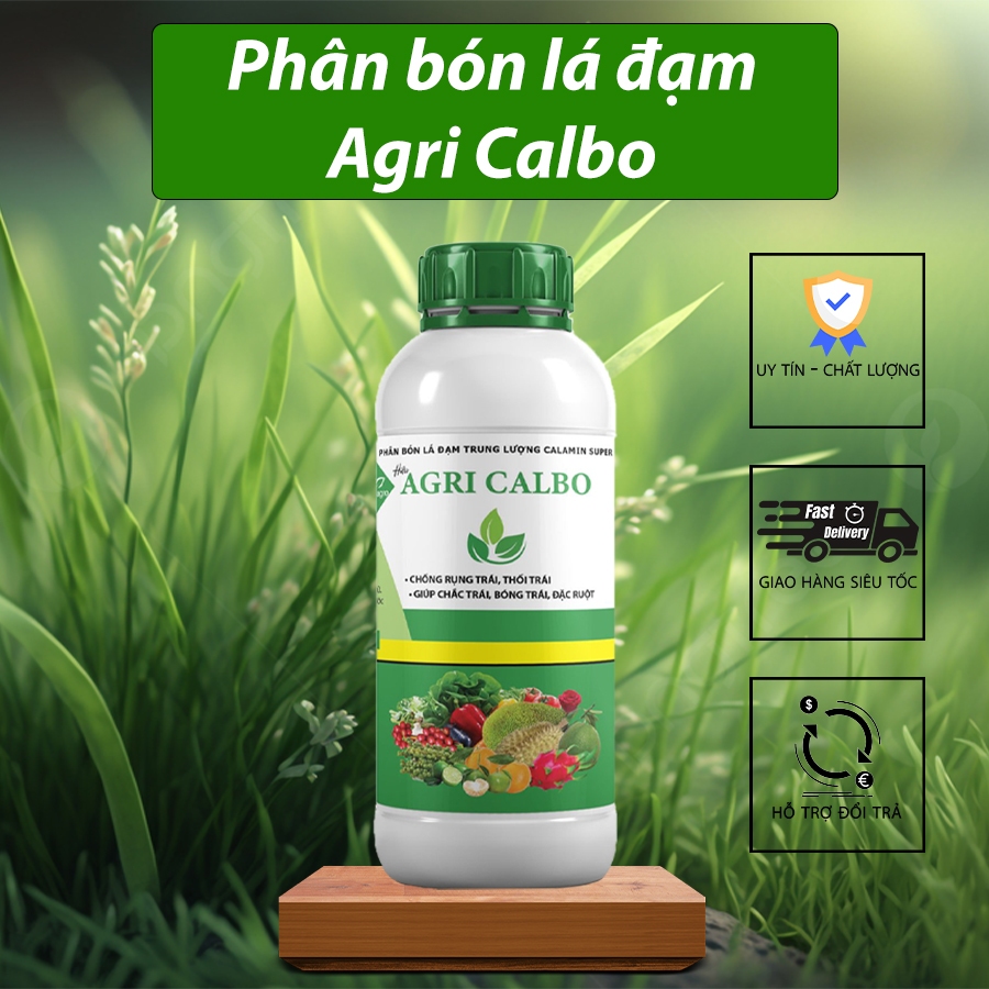 Phân Bón Lá Đạm Trung Lượng Calamin Super - Phân bón lá 500ml đậm đặc, phân bón lá sinh học hữu cơ Hiệu Agri Calbo