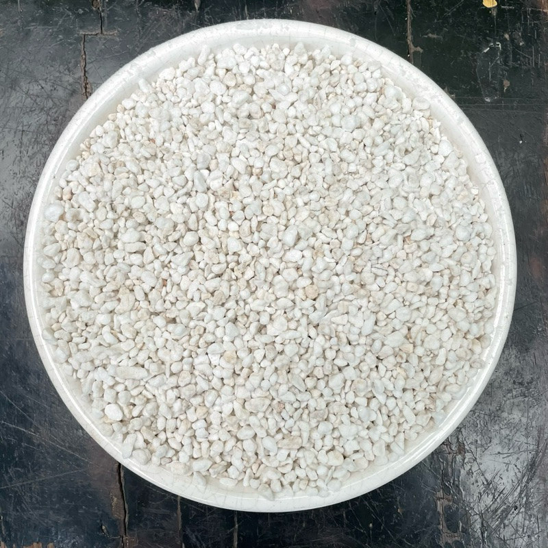 Đá Perlite  size 3-6mm nhẹ xốp túi 100g