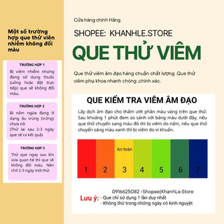 Que Thử Viêm Nhanh Nhạy Chính Xác ,Que test viêm nhiễm hàng chất lượng