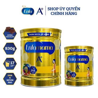 [Date 2026] Sữa Enfamama A+ socola, Vani 830g, Dành cho mẹ bầu và cho con bú......