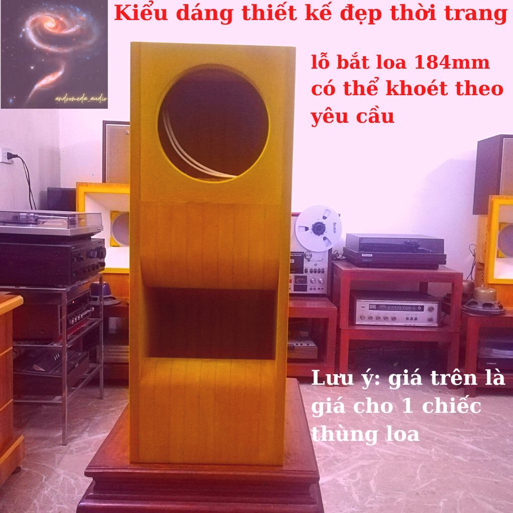 Thùng loa DIY ma trận toàn dải 8inch