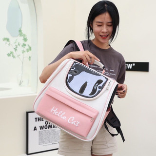 (HOẢ TỐC) Balo Vận Chuyển Thú Cưng Hello Cat