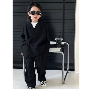  MOJI KIDS Bộ Quần Áo Vest Phong Cách Hàn Cho Bé Trai 