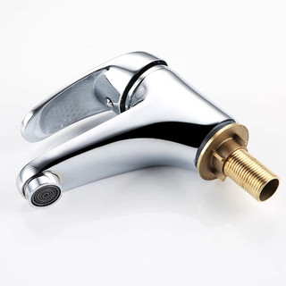 Vòi chậu đơn lạnh Đồng, lavabo, vòi 1 lỗ, vòi rửa tay, rửa mặt vòi chậu 1 chân
