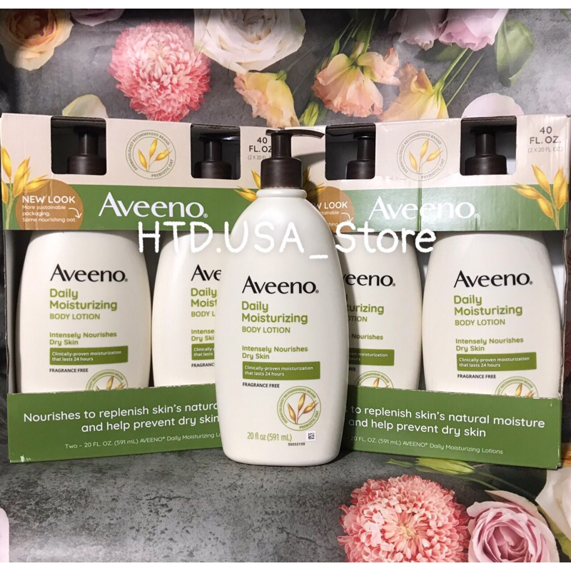 Sữa dưỡng thể dành cho da khô Aveeno Daily Moisturizing Lotion 591mL