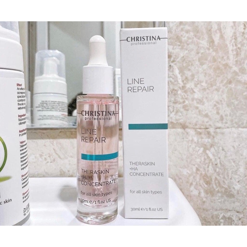 Tinh Chất Trẻ Hóa Da Christina Line Repair Theraskin+HA Concentrate 30ml