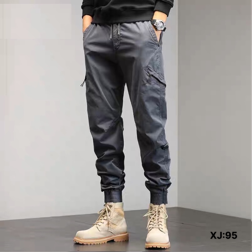 Quần Jogger Nam KAKI Cao Cấp Quần Kaki Nam ống bo chun Kiểu Dáng Hàn trẻ trung Mã Jx:92