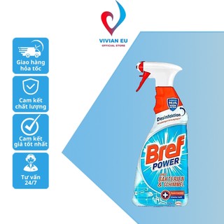 Chai xịt khử trùng nấm mốc diệt khuẩn bref bakterien & schimmel diệt 99,9% vi khuẩn 750ml.
