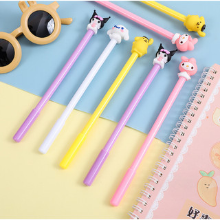 Bút sanrio pompom purin cinamoroll D4a viết hoạt hình cute dễ thương