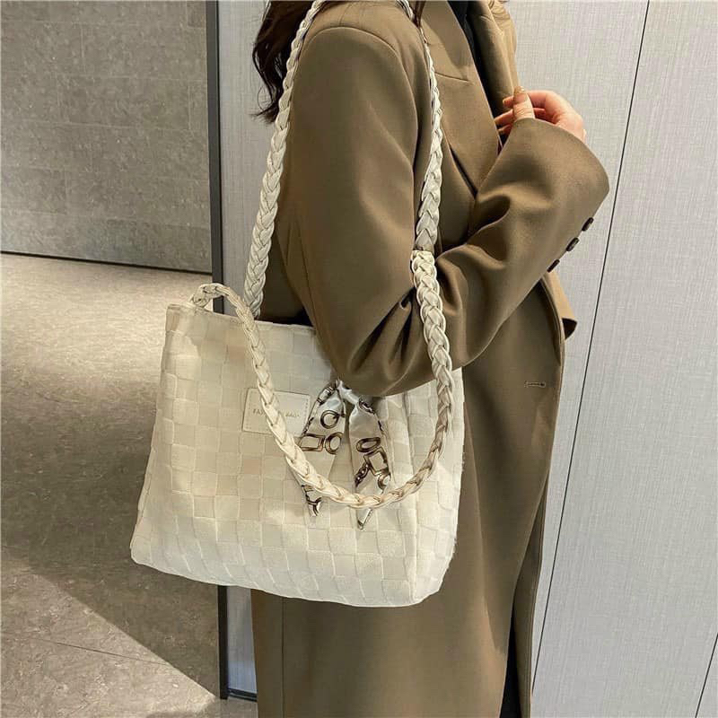 Túi Xách Nữ 👧Túi Tote Dây Đan Phong Cách Hàn Quốc Siêu Đẹp AB01