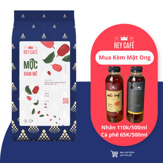 Cà Phê Rang Mộc Đam Mê (Phối Arabica & Robusta & Culi) - Pha Phin/Máy - Coffee blend Nguyên chất - Thương hiệu Rey Cafe