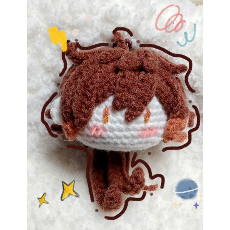 MÓC KHOÁ MOCHI ZHONGLI🧡