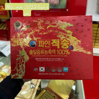 Tinh dầu thông đỏ chính phủ hàn quốc pine jeok song gold 120 viên ❤️💫