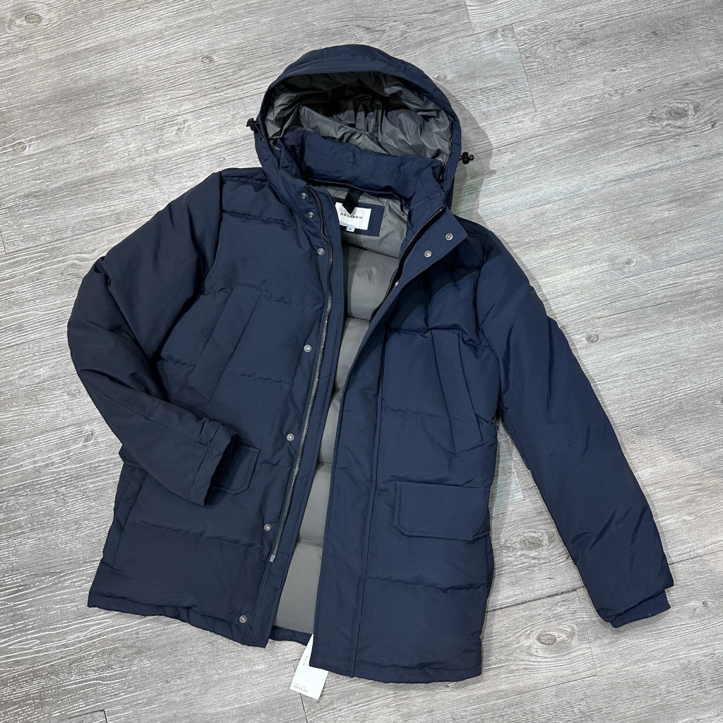 Áo Khoác Dáng Parka Trần Phao Lông Vũ - 2024AK11