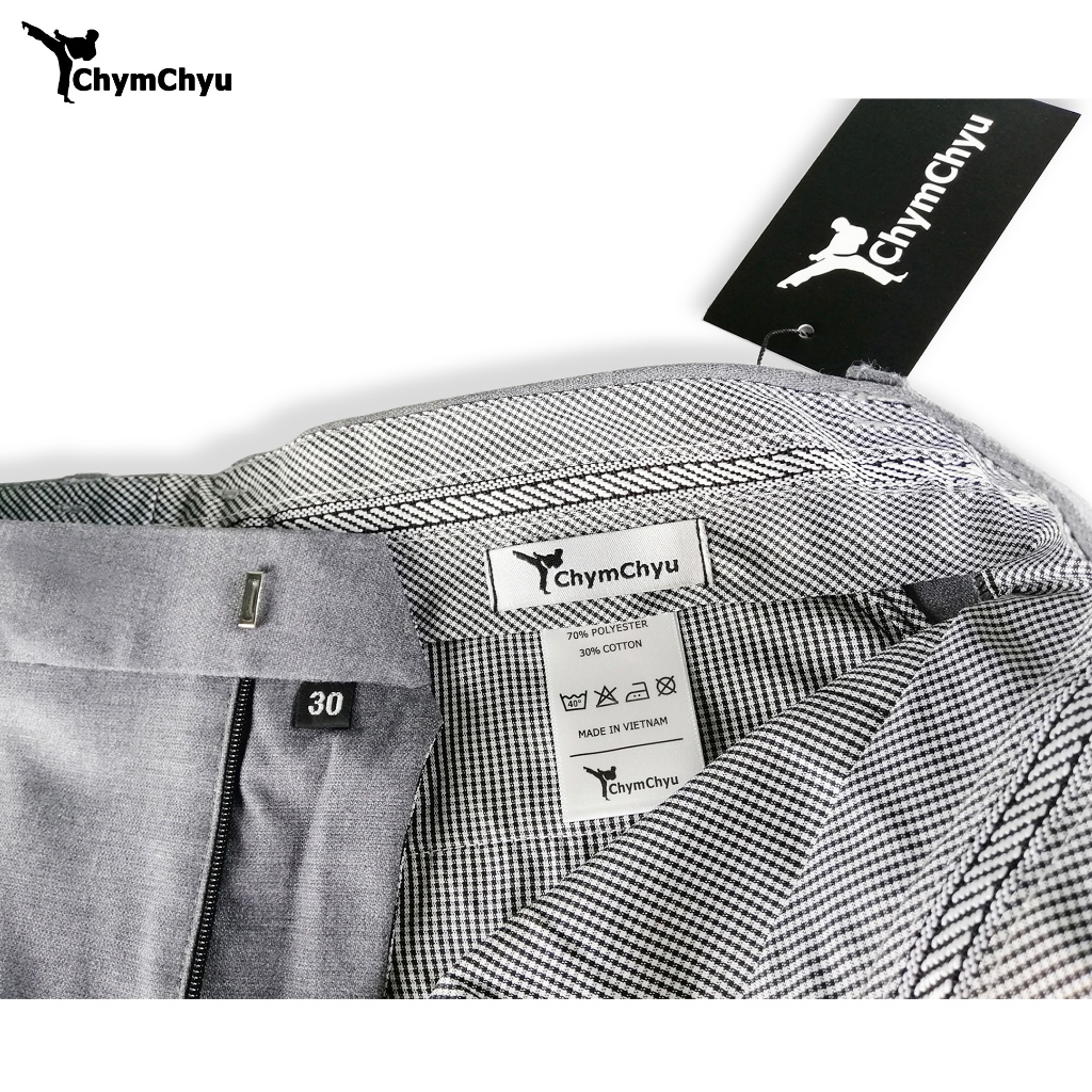 Quần Tây Cao Cấp Nam ChymChyu Màu Trắng