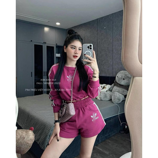 Set Adiidass Hồng Cẩm Kim Anh Bùi
