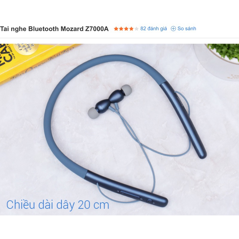 Combo 2 xác tai nghe Bluetooth Mozard Z7000A