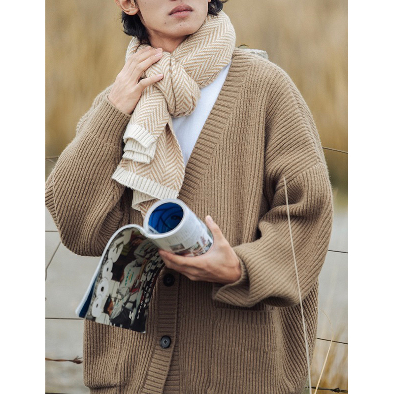 Áo Đôi Len Cardigan Nam Nữ 3 Màu Dày Dặn Thu Đông Siêu Ấm