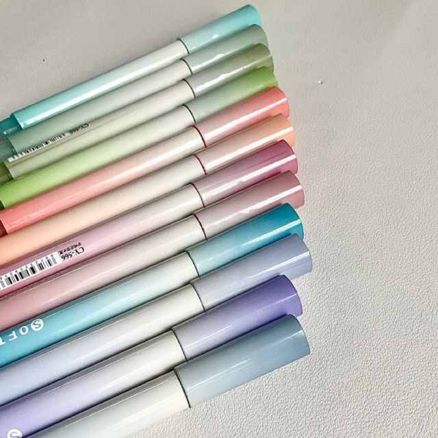 Bộ 4 bút highlight Gradual bút dạ đánh dấu ghi chú học tập | BPD008