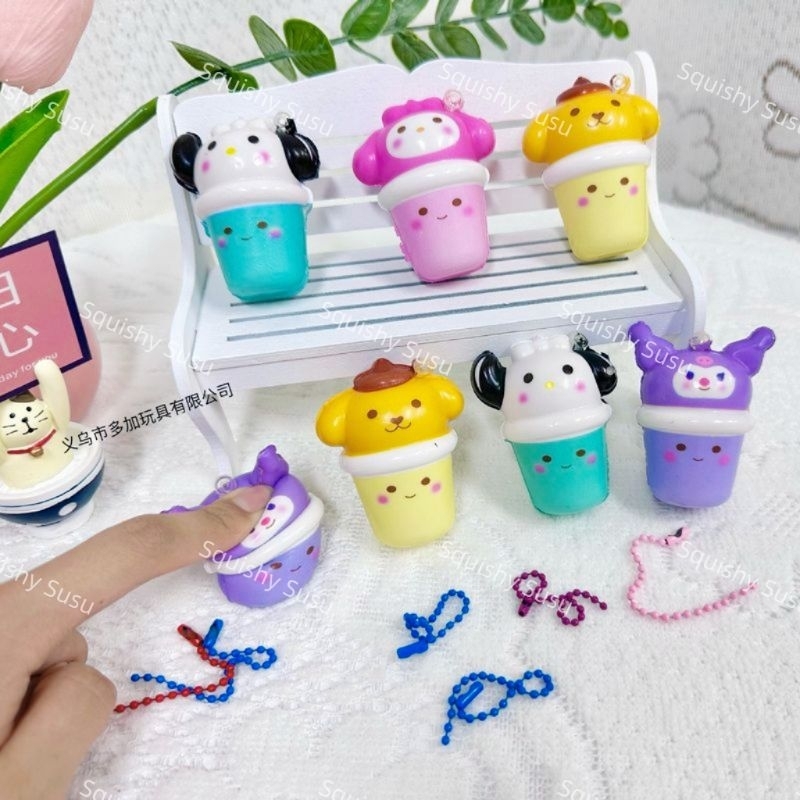 Squishy Móc Khóa Nhân Vật Sanrio Đáng Yêu Giá Rẻ