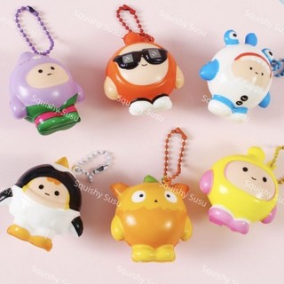 Squishy Móc Khóa Cậu Bé Trứng Siêu Đáng Yêu