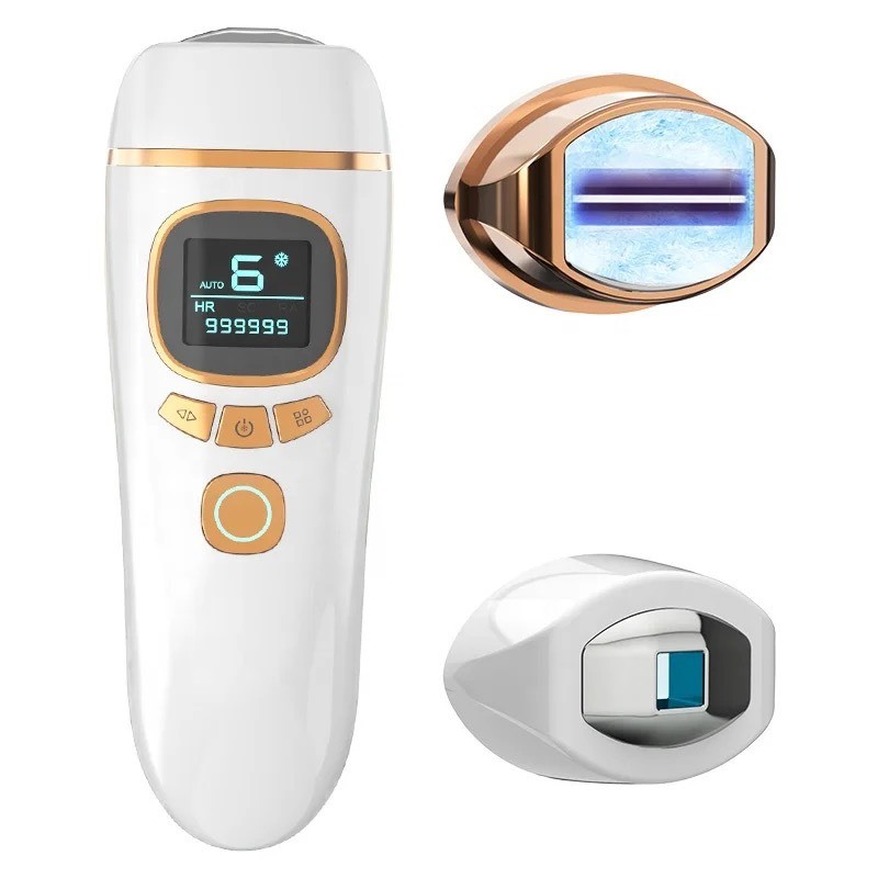 Máy triệt lông cao cấp thương hiệu Nhật Bản, máy triệt lông vĩnh viễn tại nhà với công nghê IPL mát lạnh, trẻ hóa da