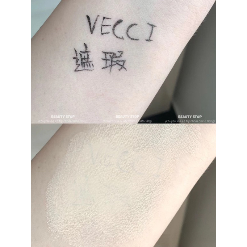 Kem Che Khuyết Điểm Kèm Cọ 2 Đầu VEECCI Rouge Filter