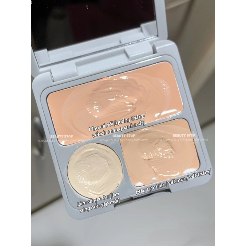 Kem Che Khuyết Điểm Kèm Cọ 2 Đầu VEECCI Rouge Filter