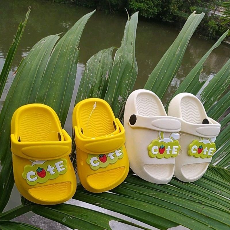 Dép sandal Lainiki có quai gắn Sticker siêu nhẹ bền đẹp 005