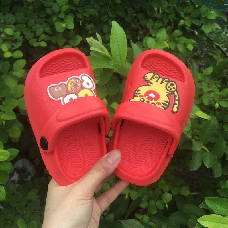 Dép sandal Lainiki có quai gắn Sticker siêu nhẹ bền đẹp 005