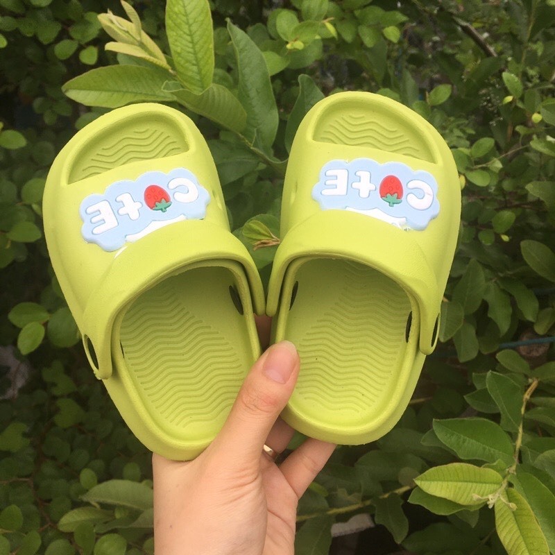 Dép sandal Lainiki có quai gắn Sticker siêu nhẹ bền đẹp 005