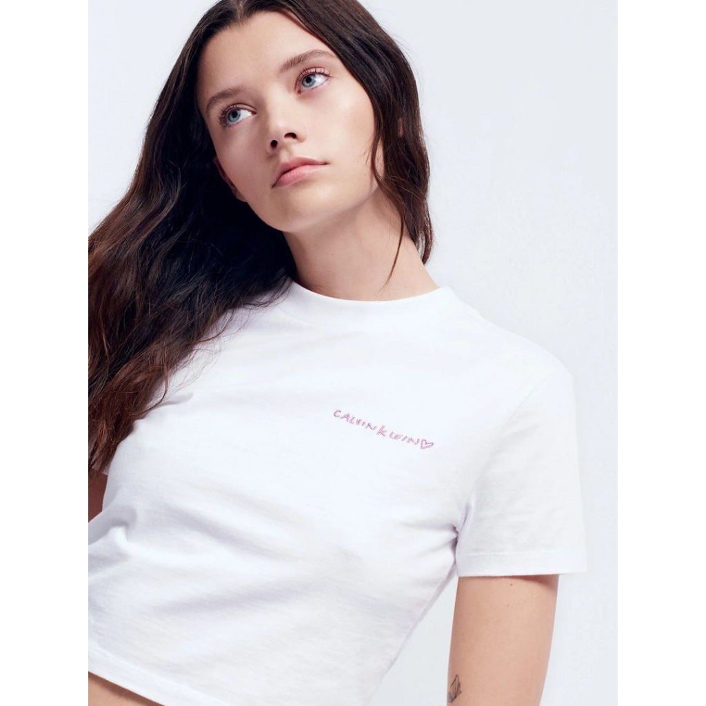 Áo thun baby tee CK Jennie 100% cotton dày dặn VNXK