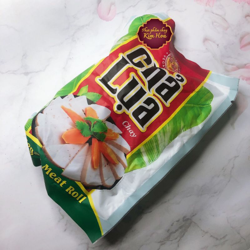 Chả lụa chay Âu Lạc Ngon giòn dai - Thực Phẩm Chay, đồ chay, món chay, chả chay